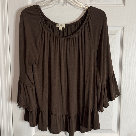 Style & Co. Tops - Style & Co. Womens Off The Shoulder Peasant Top Bell Sleeve XL